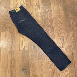 Nudie Jeans Co, Lean Dean, Dry Green, W34 L32